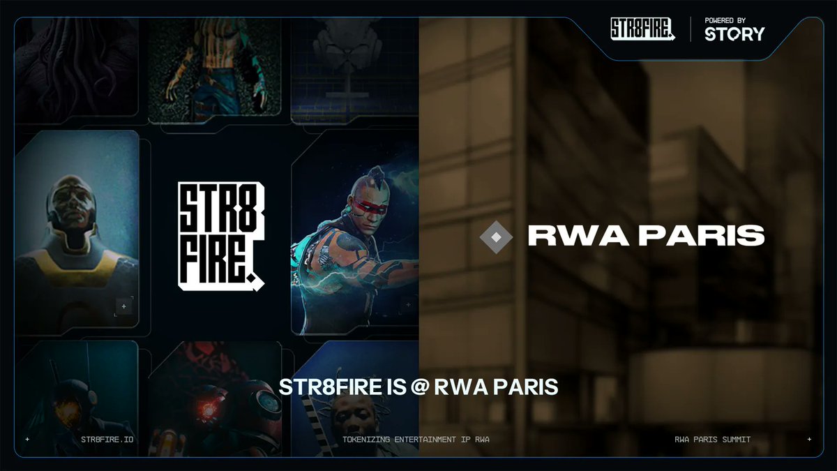 🔥STR8FIRE is heading to RWA Paris <a href="/nft_paris/">NFT Paris</a>!🔥
Join us as we connect with industry leaders and discuss the future of IP ownership and blockchain technology.

Stay tuned for updates! 🔗 t.me/STR8FIRE_commu…
