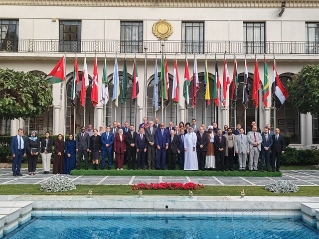 fiap_es's tweet photo. Representatives from @UNODC , 🇪🇺 EU and @arableague_gs countries discuss counterterrorism efforts and future prospects

✅ The key? Combining new and traditional methods of judicial cooperation 

🤝 @EUinEgypt @Eurojust  

Learn more on #FIIAPPNews 🔗https://t.co/vC51cIRrrg https://t.co/BeiCsgQ6GU