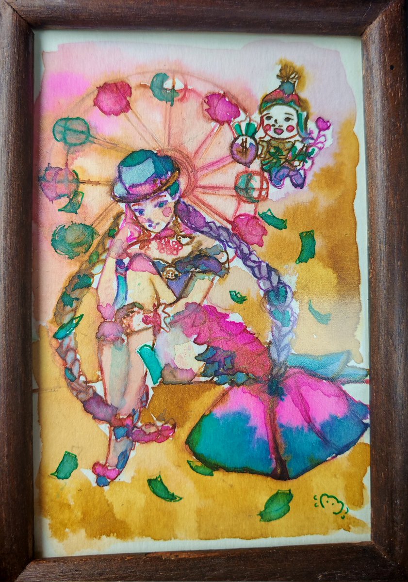 #acuarela #watercolor #art #artwork #Alasitas #Bolivia