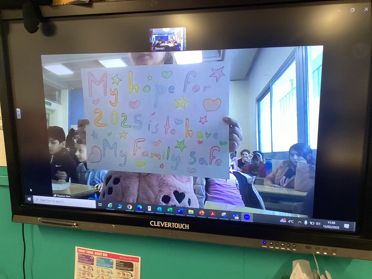 Stewart Cook 🌍 (@cookie866) on Twitter photo A wonderful video call with our partner school in Lebanon today, sharing our hopes and dreams for 2025! The children listened so intently, inspired by each other's aspirations. A fantastic way to connect and learn <a href="/Schools_British/">British Council Schools</a> A wonderful video call with our partner school in Lebanon today, sharing our hopes and dreams for 2025! The children listened so intently, inspired by each other's aspirations. A fantastic way to connect and learn <a href="/Schools_British/">British Council Schools</a>