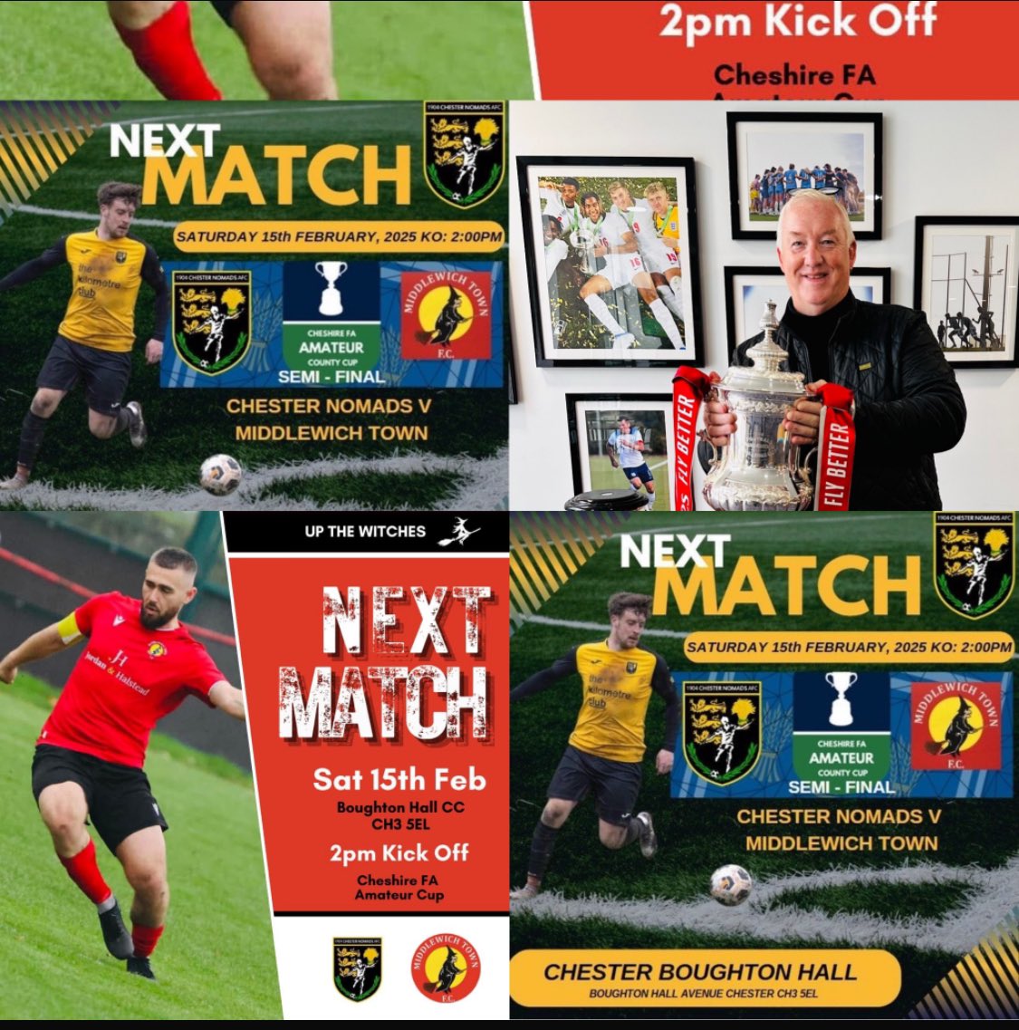 Big game Saturday 15th February 2025