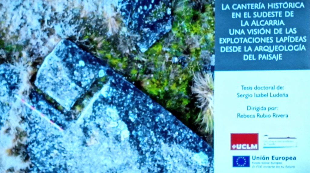 Hoy me ha tocado disfrutar del acto académico más emocionante que hay. ¡Enhorabuena al nuevo doctor que me enseñado a mirar con otros ojos las piedras y las monedas!