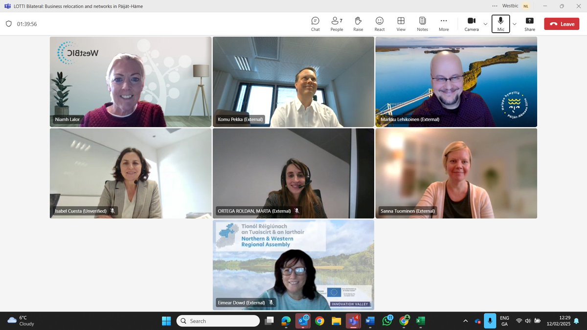 ⚡ Driving Sustainable Mobility! ⚡

Päijät-Häme &amp; Cantabria teamed up for a Bilateral Matchmaking session on green business. 🚗💡 Thanks to Pekka Komu (Lahti GEM) for insights on electric mobility &amp; sustainable transport!

📢 Read more: interregeurope.eu/lotti/news-and…