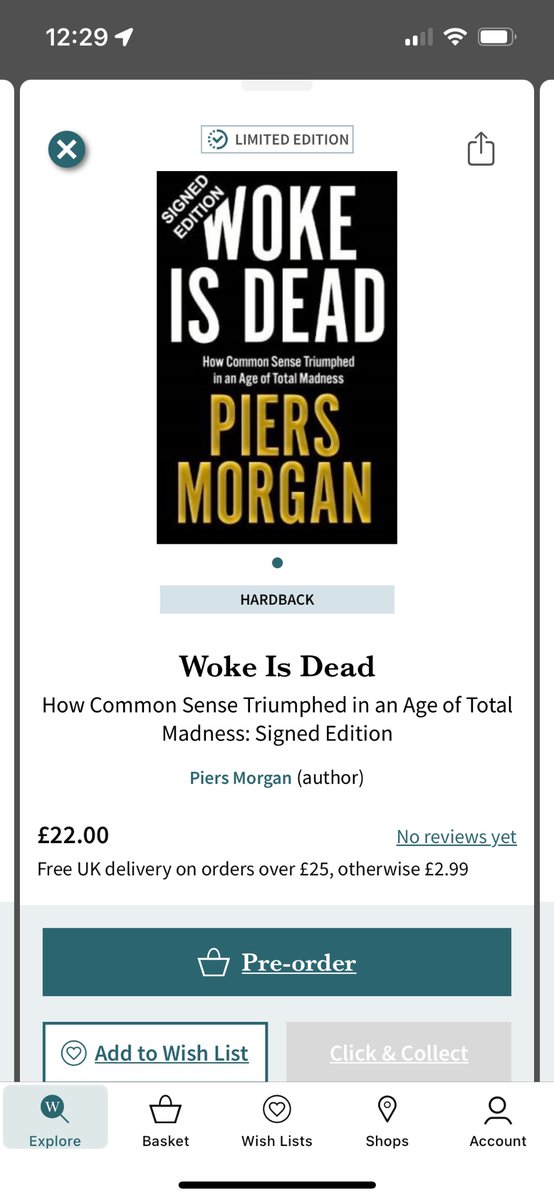 InAutisticHell's tweet photo. Quite the synopsis here written by @Waterstones / @HarperCollinsUK for Piers Morgan’s upcoming shit show. 

‘Never afraid to stand up for what’s right’ is not how I would describe Morgan, and ‘it’s what the majority of us want’ is quite the bold statement! https://t.co/zUtfixM1kL