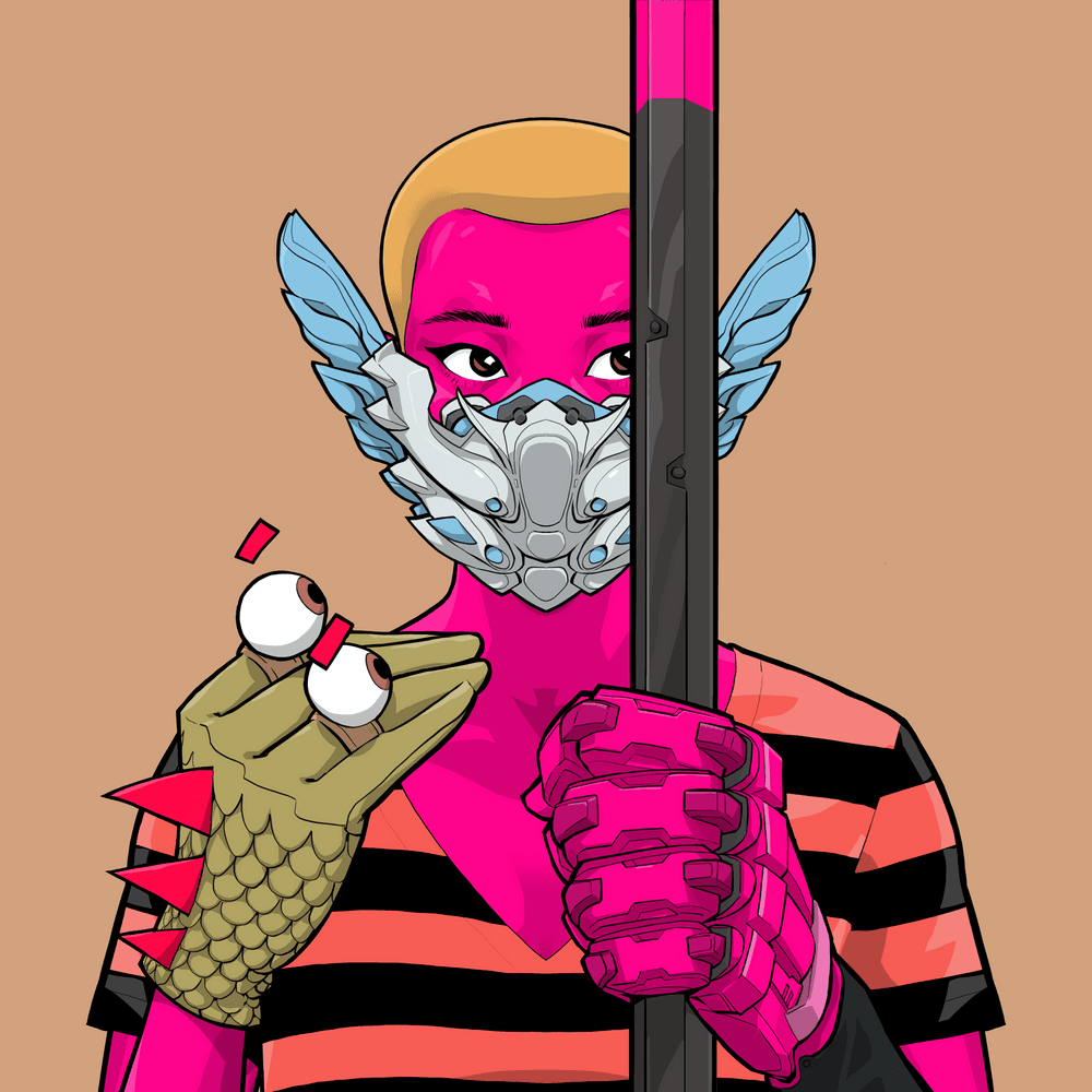 Rounding out my first week of <a href="/SanSound3/">SAN Sound</a> <a href="/cromagnus/">cromagnus◀️▶️⏸</a> Avatar reveals. 

7 down, 39 to go. Still 1/1 hunting...