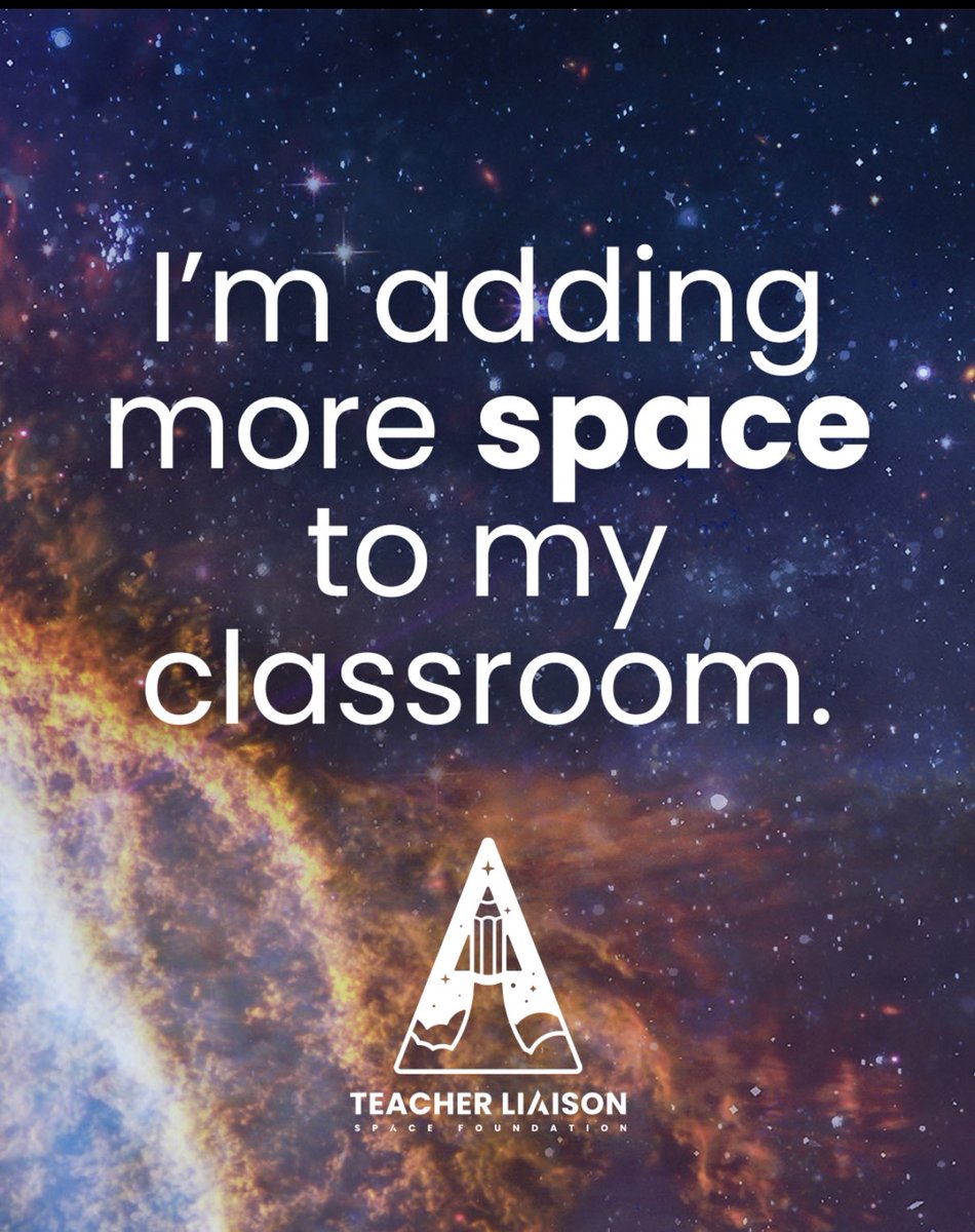 Avri DiPietro (@sciwithpie) on Twitter photo I’m joining Flight 25 of <a href="/SpaceFoundation/">Space Foundation</a> ‘s International #TeacherLiaison program! This is an incredible opportunity to advocate for #SpaceEducation and connect with over 375 passionate educators around the world. I’m joining Flight 25 of <a href="/SpaceFoundation/">Space Foundation</a> ‘s International #TeacherLiaison program! This is an incredible opportunity to advocate for #SpaceEducation and connect with over 375 passionate educators around the world.