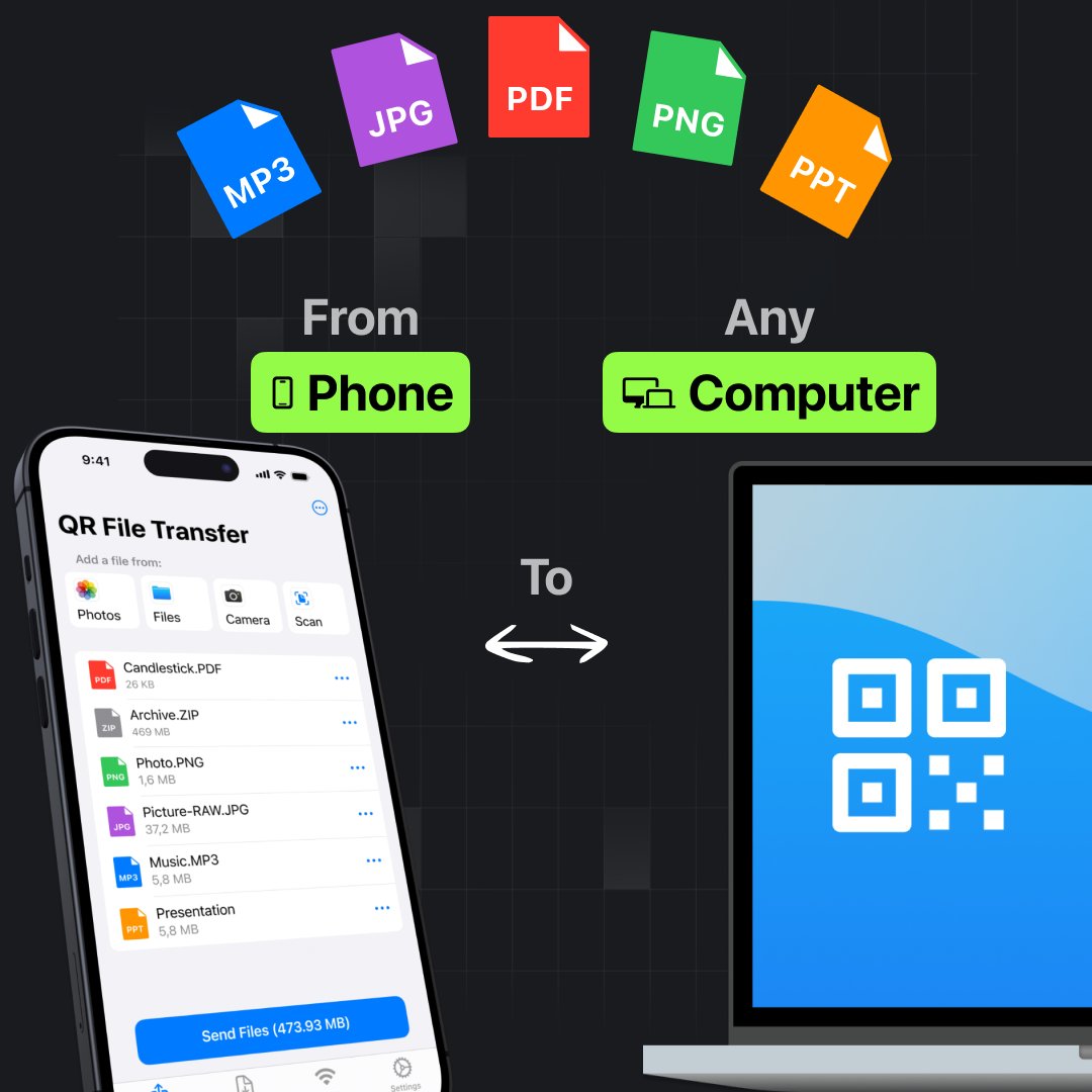 qrfiletransfer's tweet photo. 📂 Transfer files between iPhone &amp; PC instantly – No cables, no login!
✅ Fast &amp; wireless
✅ No apps needed on PC
✅ Works with MP3, JPG, PDF, ZIP &amp; more!
🔍 Just scan a QR code and share!
📲 Download now – https://t.co/48AnffbabO
#FileTransfer #QRFileTransfer #iPhoneApps https://t.co/l5SyWH0Se3