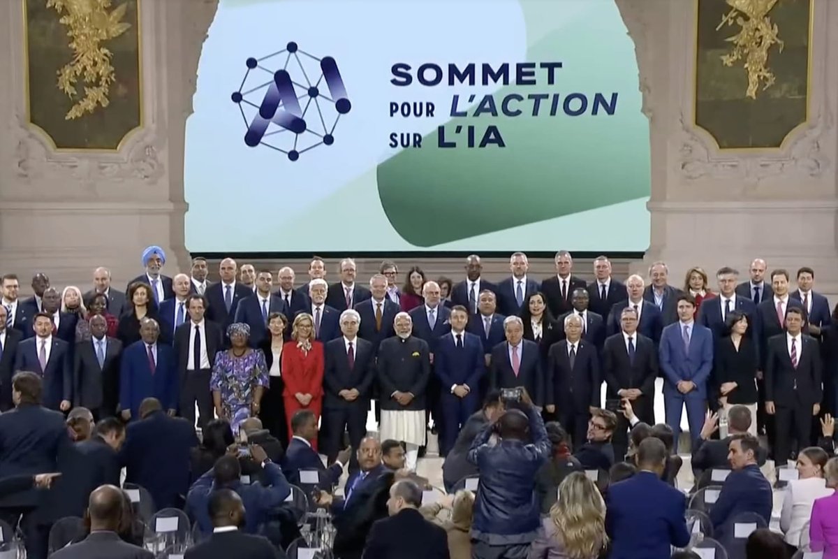 Eric Sadin (@eric_sadin) on Twitter photo Ce sommet, si indigne, "pour l'action sur l'IA" (qui sonne un programme imposé) aura été l'une des plus spectaculaires manifestations de ce que, dès 2016, j'ai appelé "La Silicolonisation du monde"
Honte à vous M. <a href="/EmmanuelMacron/">Emmanuel Macron</a> qui, décidément, avez perdu tout sens de la France Ce sommet, si indigne, "pour l'action sur l'IA" (qui sonne un programme imposé) aura été l'une des plus spectaculaires manifestations de ce que, dès 2016, j'ai appelé "La Silicolonisation du monde"
Honte à vous M. <a href="/EmmanuelMacron/">Emmanuel Macron</a> qui, décidément, avez perdu tout sens de la France