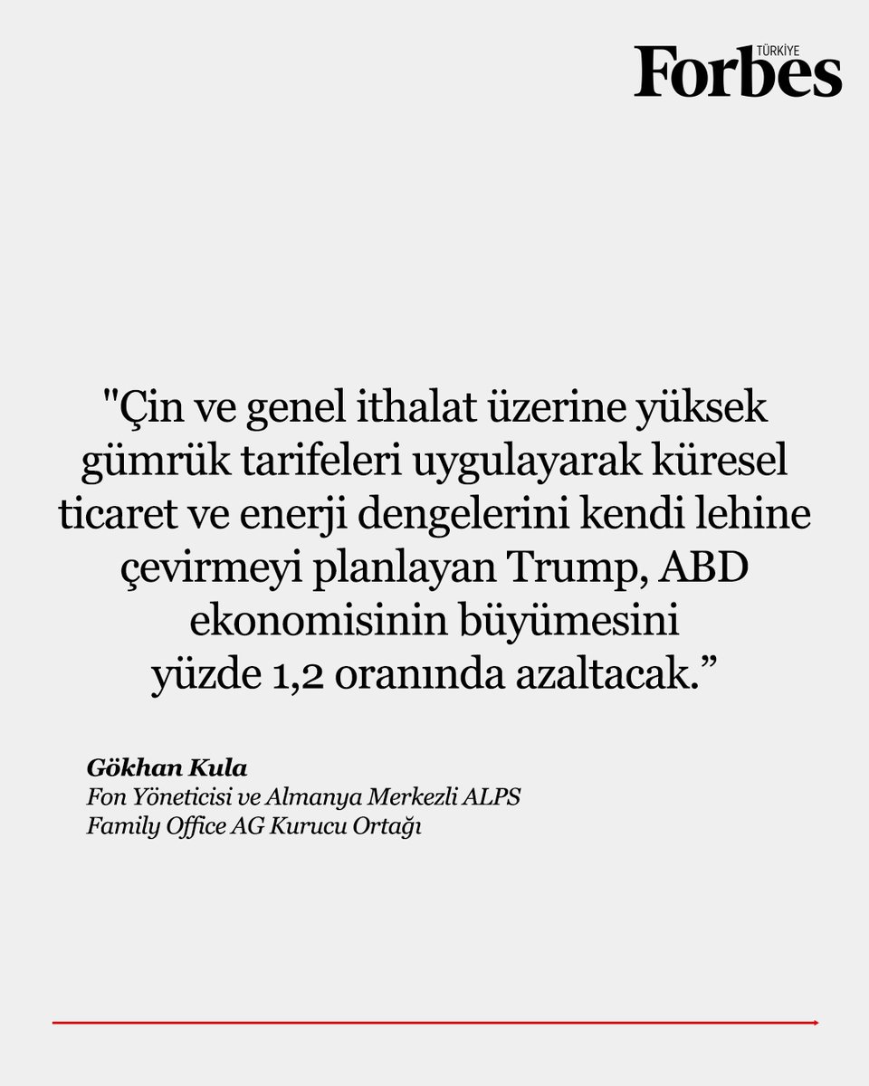 Trump yönetimi, özellikle Çin ve genel ithalat üzerine odaklanan gümrük tarifelerini artırmayı planlıyor. Böylece küresel ticaret ve enerji dengelerini kendi lehine çevirmeye çalışacaklar. Tump bu tarifeler ile ilk dönemine göre çok daha sert bir ekonomik yaklaşımın sinyallerini