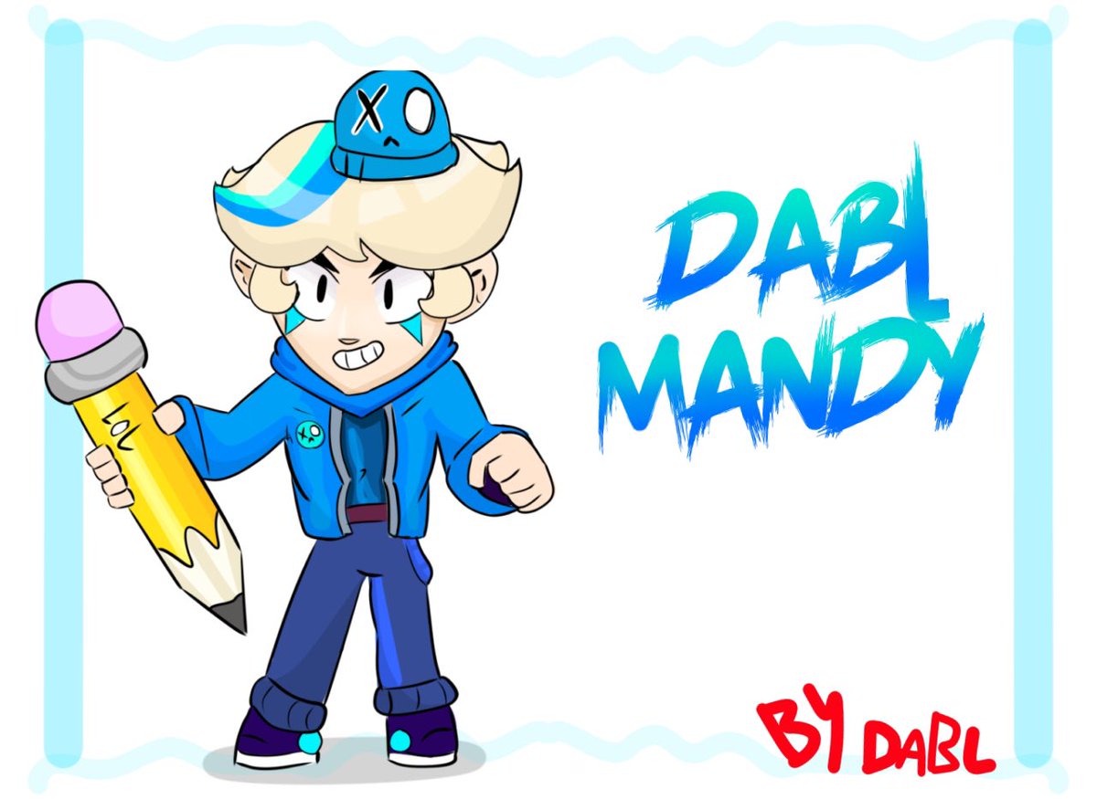 DablTalkkkkkajs's tweet image. New skin: DABL Mandy(My character) 
Pls repost and like🩵
 #brawlstars #BrawlStars #BrawlStarsConcept #BrawlArt #brawlstarstiktok #brawlconcept #brawlArt