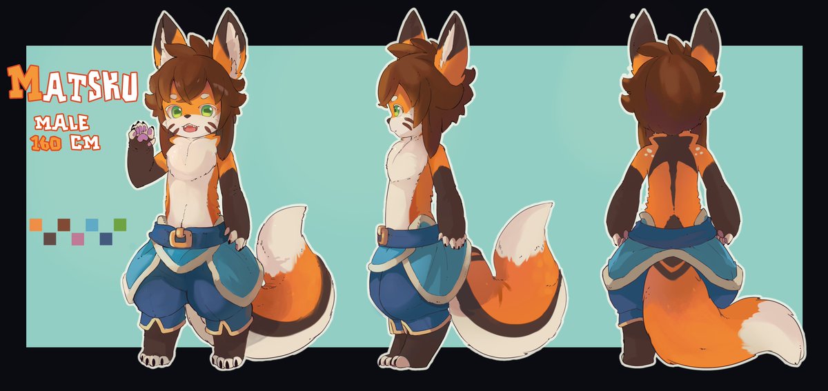 Matsku3 (@matskufox) on Twitter photo I finally have a design of my character.
All the thanks goes to <a href="/MaiconSandey/">Maicon Sandey</a> for making this possible💗 I finally have a design of my character.
All the thanks goes to <a href="/MaiconSandey/">Maicon Sandey</a> for making this possible💗