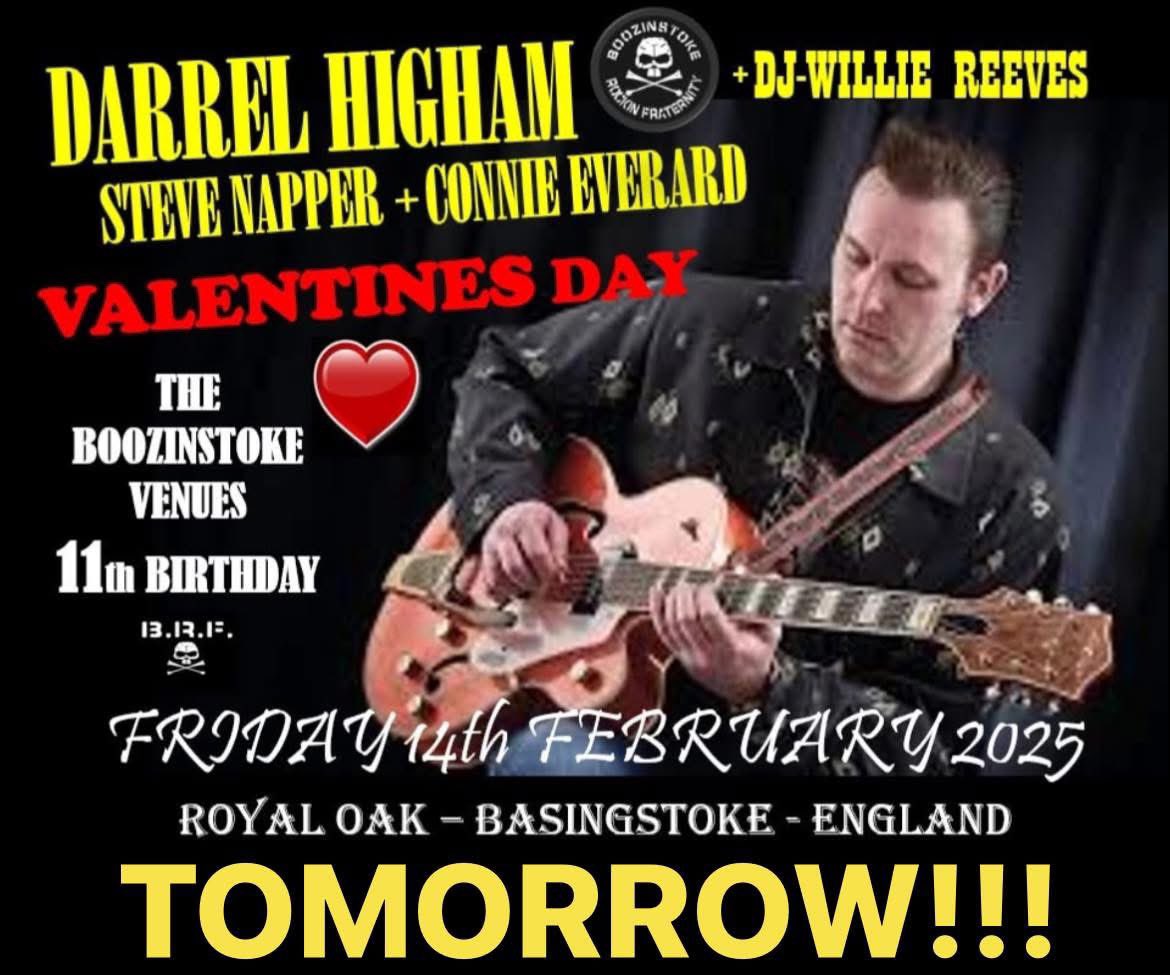 Tomorrow night in Basingstoke. Plenty of bop will be going around so join in the fun!