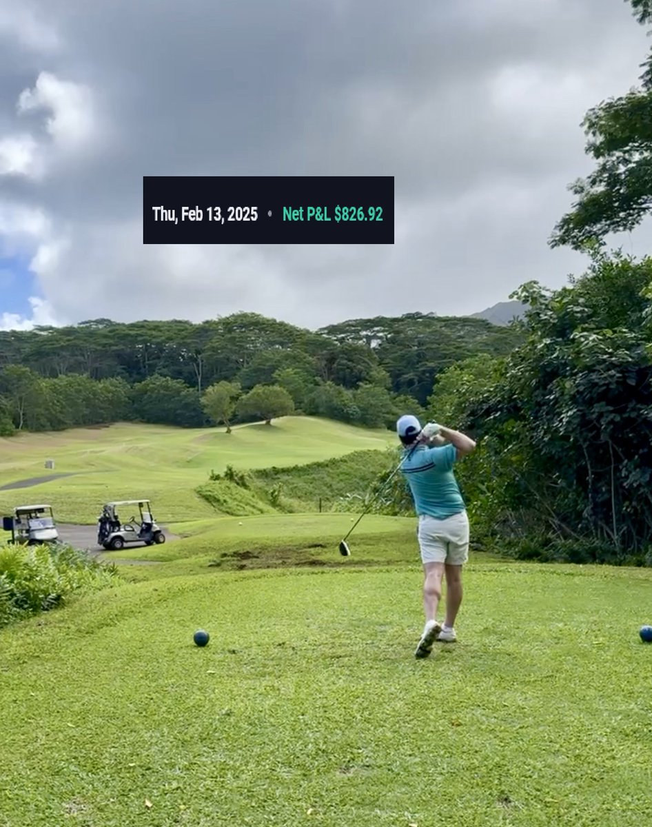 Hitting fairways ⛳️🏌️‍♂️