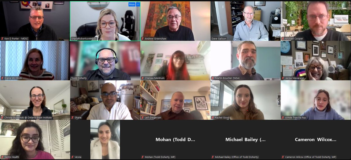 MoodDisordersCa's tweet photo. We had a constructive discussion with a diverse group of stakeholders on the need to improve mental health services through community-based organizations, research partnerships, and the voices of lived experience. Collaboration is key to meaningful change!  @ToddDohertyMP https://t.co/7vrB6YGatJ