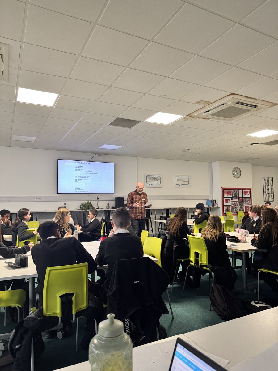 Bryntirion English (@bryntirioneng) on Twitter photo Wow! What an amazing poetry workshop today with the superb Martin Daws π. Well done to all of Year 8 who were exceptional and a huge thank you to Martin for making the trip to <a href="/BryntirionComp/">BryntirionComp</a> for an inspiring day. Wow! What an amazing poetry workshop today with the superb Martin Daws π. Well done to all of Year 8 who were exceptional and a huge thank you to Martin for making the trip to <a href="/BryntirionComp/">BryntirionComp</a> for an inspiring day.
