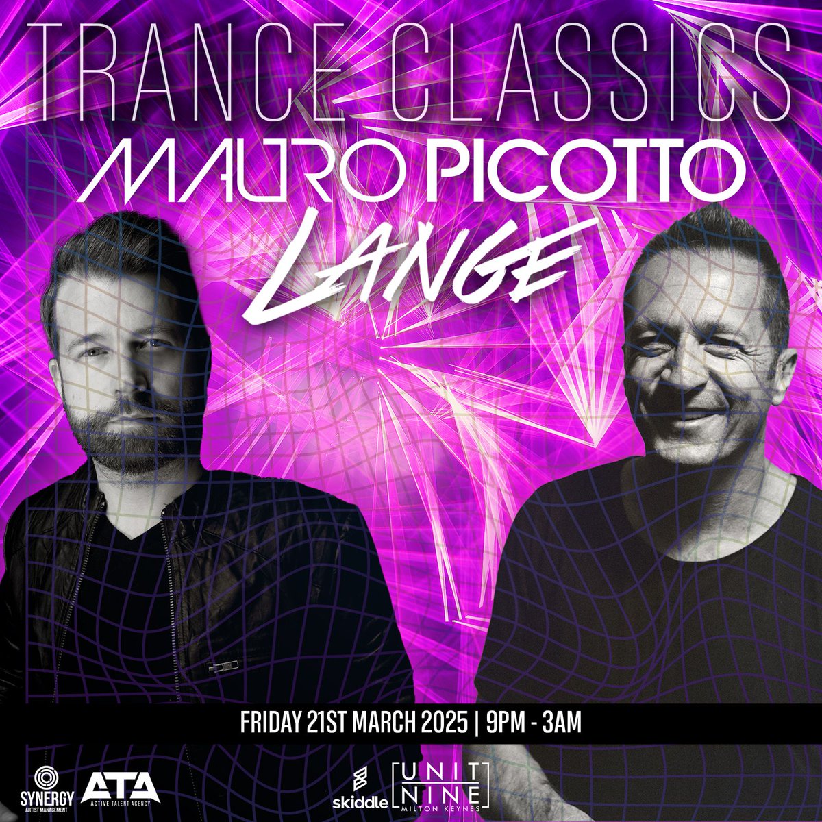 Lange (@djlange) on Twitter photo Big night of trance classics incoming with MAURO PICOTTO & myself in MILTON KEYNES! 💥
See you on 21st March at UNIT 9 🙌
<a href="/MauroPicottoDJ/">Mauro Picotto</a>
<a href="/unitninemk/">Unit Nine MK</a> Big night of trance classics incoming with MAURO PICOTTO & myself in MILTON KEYNES! 💥
See you on 21st March at UNIT 9 🙌
<a href="/MauroPicottoDJ/">Mauro Picotto</a>
<a href="/unitninemk/">Unit Nine MK</a>