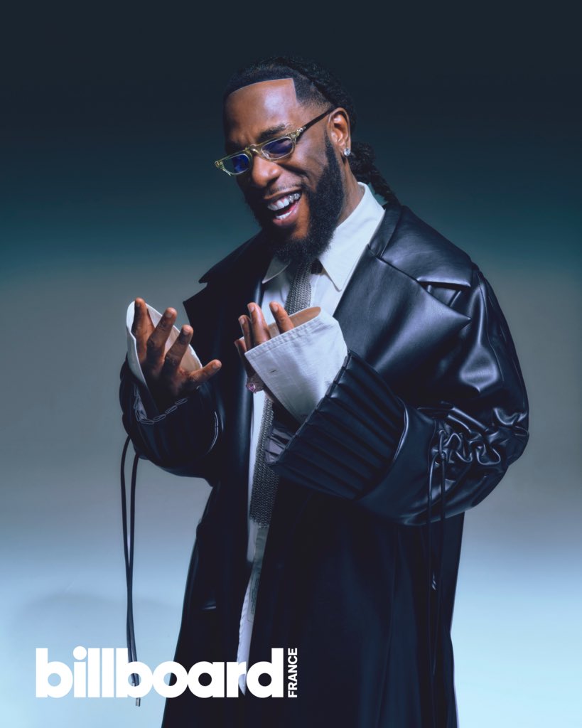 NoteSphere's tweet photo. Burna Boy for Billboard France (2025) https://t.co/VbX0crowyS
