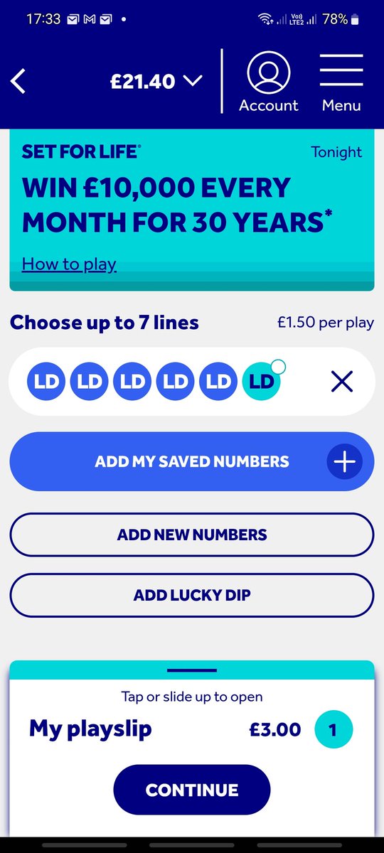 Hey <a href="/TNLUK/">The National Lottery</a> can you explain why your app is charging double?