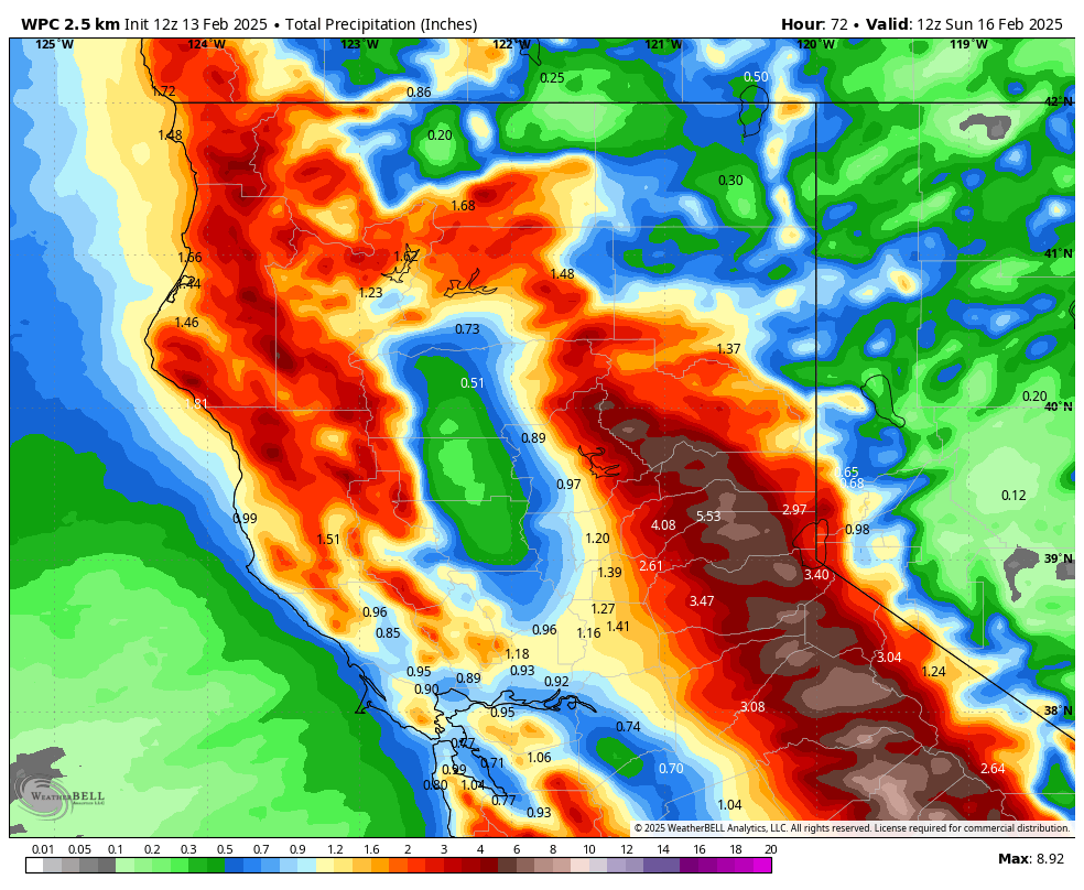 This storm is packing a wallop!  <a href="/MammothMountain/">MammothMountain</a> has already clocked in 16 inches as of the early morning report and it's been snowing non stop since. I hope everyone is ready and excited for a multi-foot measurement by tomorrow morning!