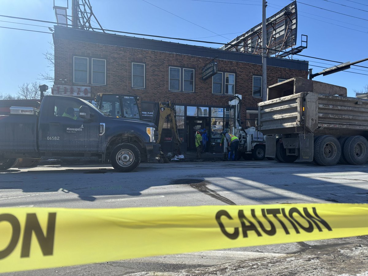 Minneapolis public works fixing a water main that broke early this morning. Business owners are scrambling to stay open despite water in their basements and some are without heat. The city will give us an update this afternoon about what happened. <a href="/kare11/">KARE 11</a>