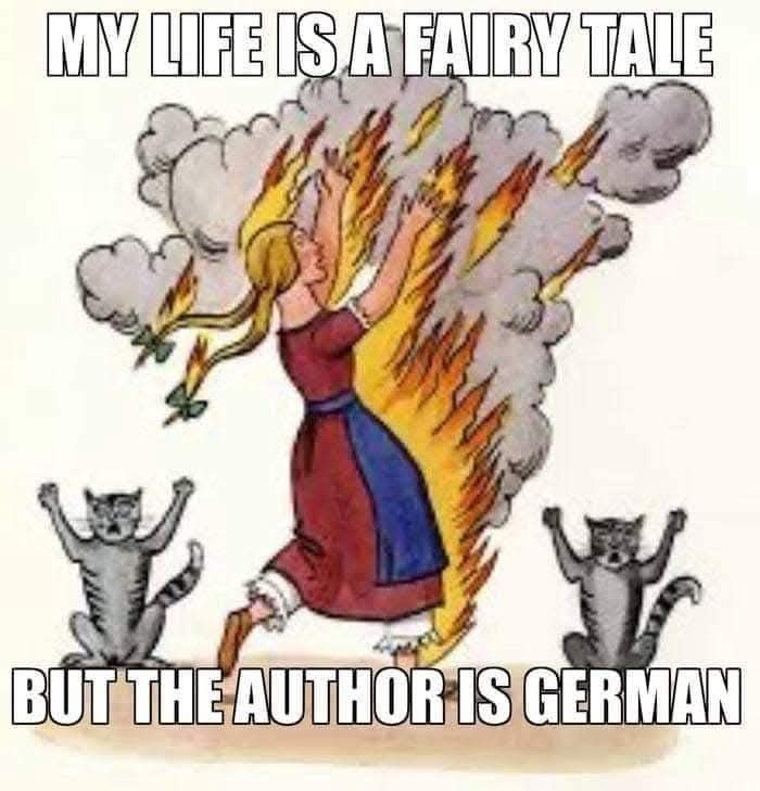 So ist man aufgewachsen 😂 Und dann wundert sich jeder, dass man mit einem kleinen psychischen Schaden durch die Gegend läuft 😉🤘 Mein Vater würde sagen:"Des hot uis doch aach naut ausgemacht!"

Doch, das hat es