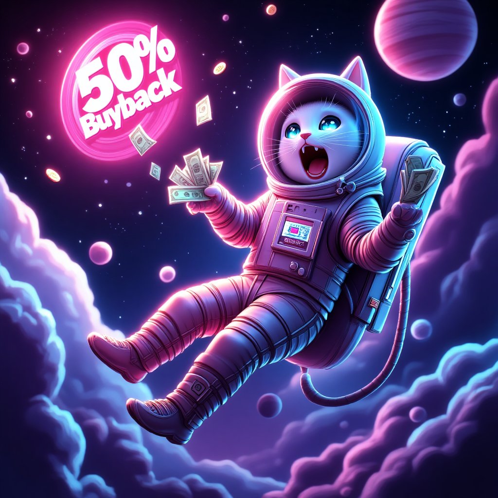 2/10 🧵

50% Buyback Program Starting Monday 💰

🔴Buybacks will happen hourly using a DCA strategy.
🔴Tokens purchased are locked for 3 years to promote long-term engagement.
🔴The goal is to expand resources and share success across the community.
🔴Dashboard tracking buybacks