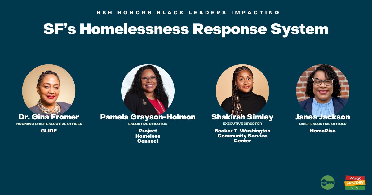 This #BlackHistoryMonth, we are spotlighting Black leaders transforming SF’s approach to homelessness, housing, and supportive services. Their dedication is making a lasting impact on our communities.