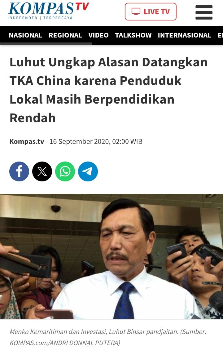 SumandoGaek's tweet image. 🚨PHK besar-besaran, cari kerja susah, pajak naik, dll. Tak ada lagi harapan hidup yg nyaman dinegara ini. Rakyat usia produktif memilih #KaburAjaDulu ke LN, karena mrk tak dihargai, direndahkan oleh negara. #LBP malah banyak terima investor + TKA Cina masuk. #PeringatanDarurat