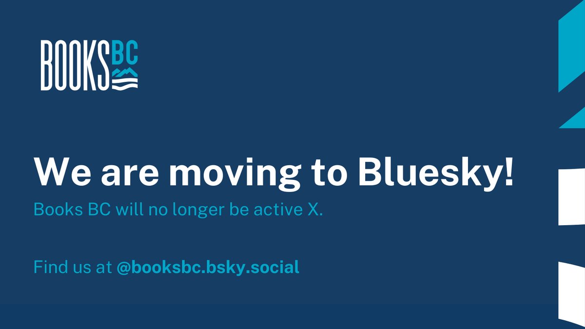 BooksBC_'s tweet image. We will no longer be active or monitoring our account on X. Stay connected with us on Facebook @BooksBC, books.bc.ca, and Bluesky!

bsky.app/profile/booksb…