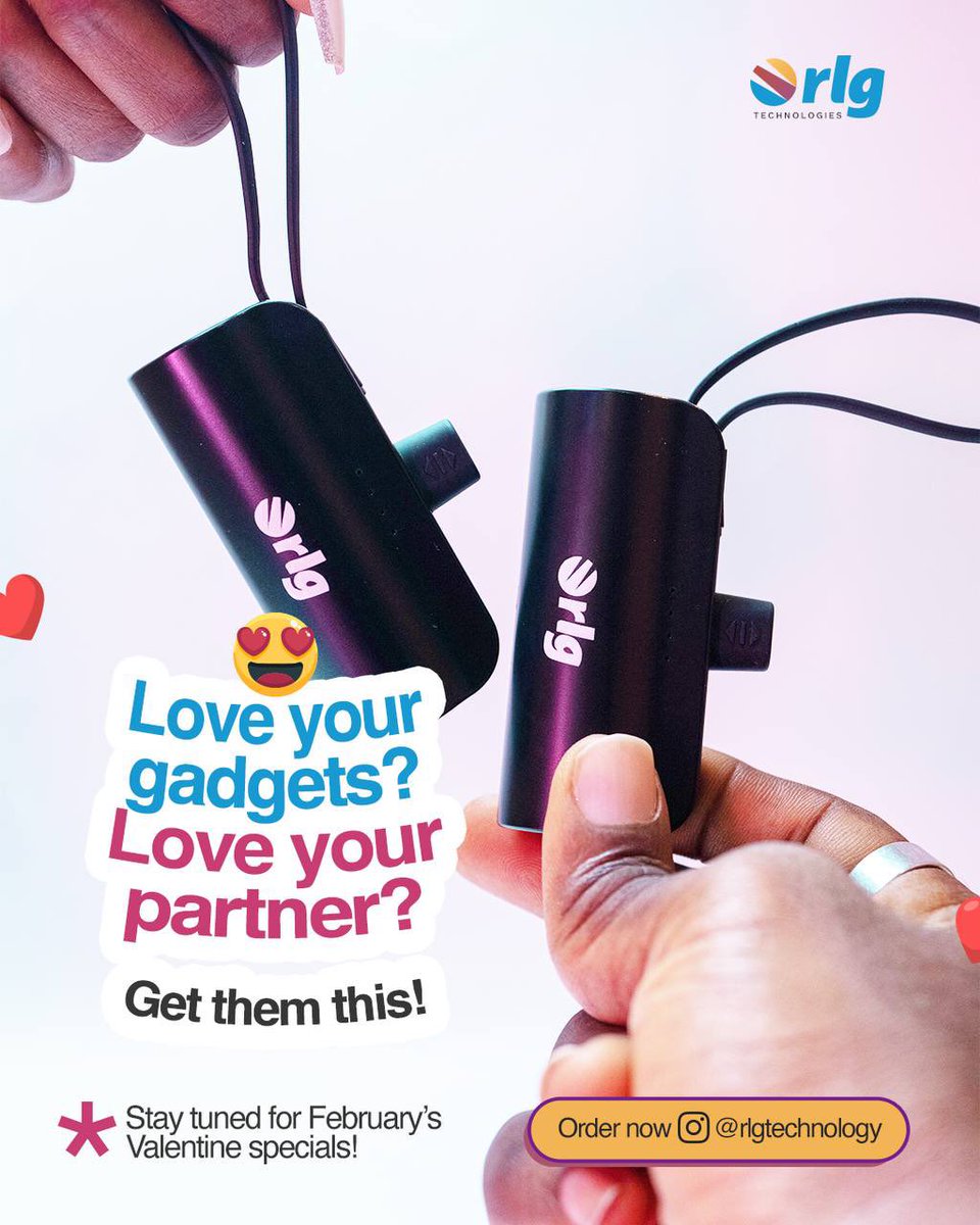 rlgtechnologyy's tweet image. Make this Valentine unforgettable with the perfect tech gift! 🎁✨ From powerbanks to EarPods we’ve got the best gadgets for your loved ones. 💜📱🎮💻

#ValentinesGift #TechForLove #RLG