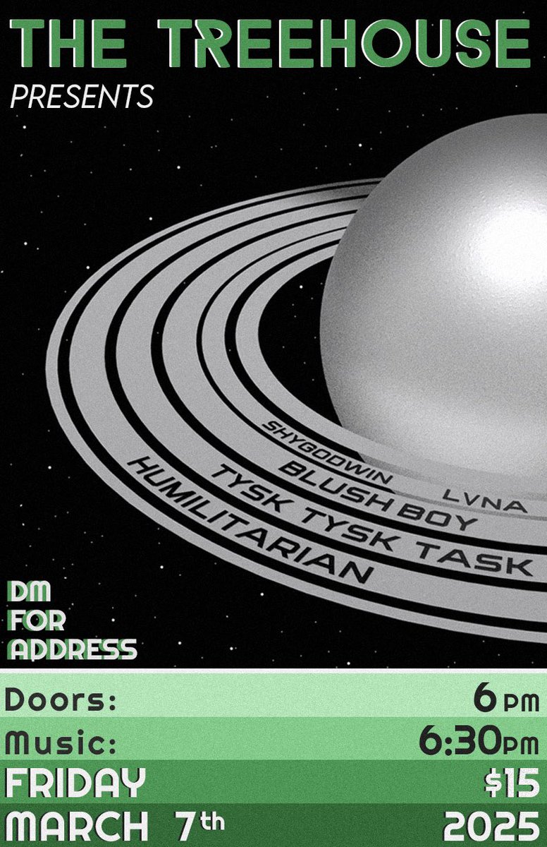 To celebrate 1 week of “Clouds”, and 2 weeks of “God, &amp; Other Drugs” we’re announcing a new show ⚡️ 

Here’s what’s going on in Feb + March

⚡️ 2/21 New album “Intra” releases 
🪩 2/27 <a href="/johnnybrendas/">Johnny Brenda's</a> - Album release party 
🌲 3/7 @the_treehouse.nj - NJ 
🏙️ 3/8 @barfreda801 - NYC