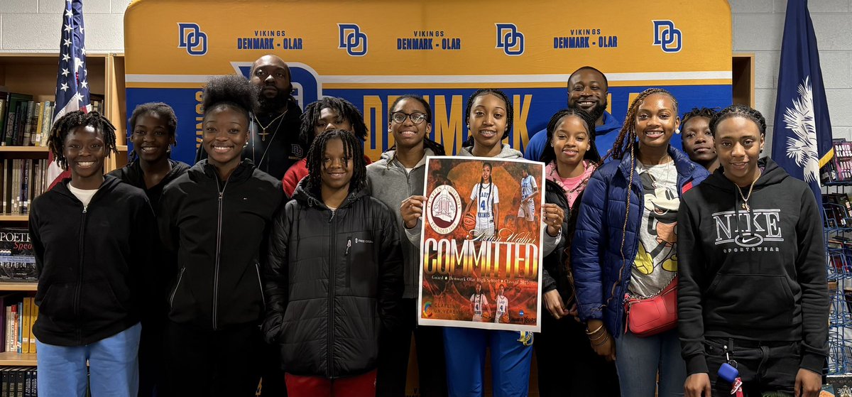 DenmarkLadyVikingsWBB (@lady_wbb) on Twitter photo Congratulations to Senior Guard <a href="/AveionWalker4/">Aveion Walker</a> on her commitment to <a href="/ClaflinWBB/">Claflin Womens Basketball</a> Congratulations to Senior Guard <a href="/AveionWalker4/">Aveion Walker</a> on her commitment to <a href="/ClaflinWBB/">Claflin Womens Basketball</a>