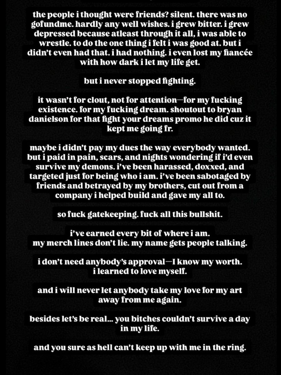 kiddbanditpro's tweet photo. just had to get this out of my chest. 🙃 https://t.co/0lXksgrWIV