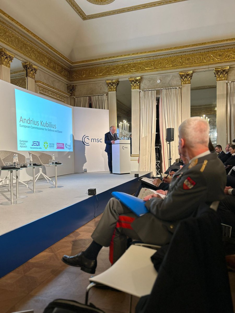 Chairman of the EU Military Committee (@chairmaneumc) on Twitter photo Future is being shaped now! Building peace through dialogue in Bavaria! <a href="/MunSecConf/">Munich Security Conference</a> brings together hundreds of high-level leaders and senior decision maker from all over the world to engage in strategic discussions and exciting debates on global security and defence policy. Future is being shaped now! Building peace through dialogue in Bavaria! <a href="/MunSecConf/">Munich Security Conference</a> brings together hundreds of high-level leaders and senior decision maker from all over the world to engage in strategic discussions and exciting debates on global security and defence policy.