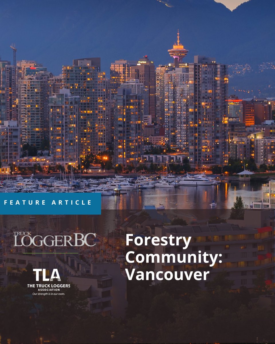 “For starters, over 26,000 Greater Vancouver residents are employed in forestry-related jobs, and over 600 forestry vendors are located here.”

Read about our Featured Forestry Community Vancouver in the Winter TruckLoggerBC here: mydigitalpublication.com/article/Forest…

#Vancouver #YVR