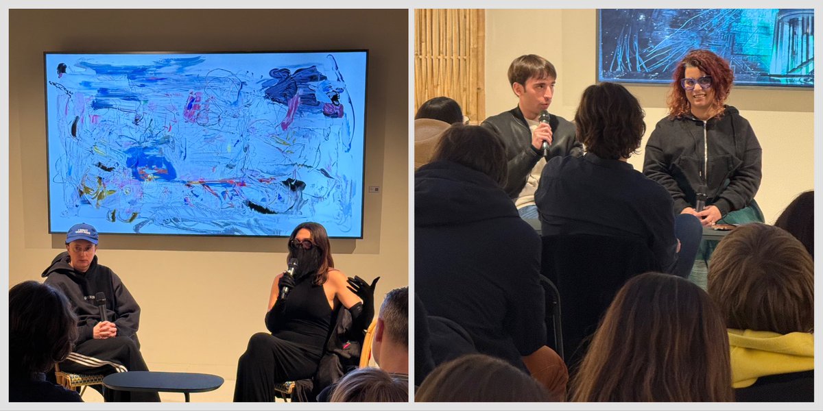 guilauzier's tweet image. Back at @ArtverseParis after an amazing day at @nft_paris! 🎨✨

Immersing in “Art on @tezos: Down the Rabbit Hole” – a night of creativity, panels, and exhibitions.

⚡️ From Building a Thoughtful Collection with @kikanicolela, @borgetsebastien &amp;amp; Giannis, to IRL &amp;amp; URL:…