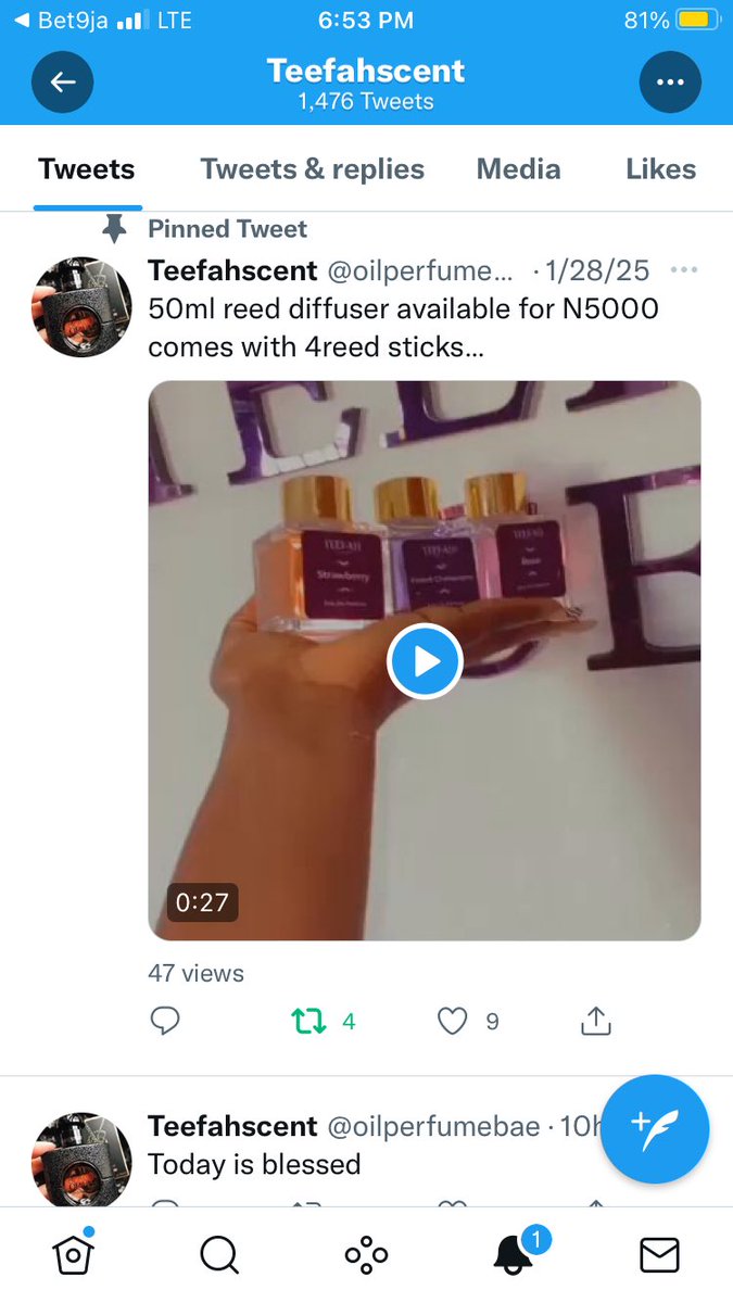 HubersHub_100's tweet photo. @missangeljames @oilperfumebae Done accordingly https://t.co/TcbhPLoMM7