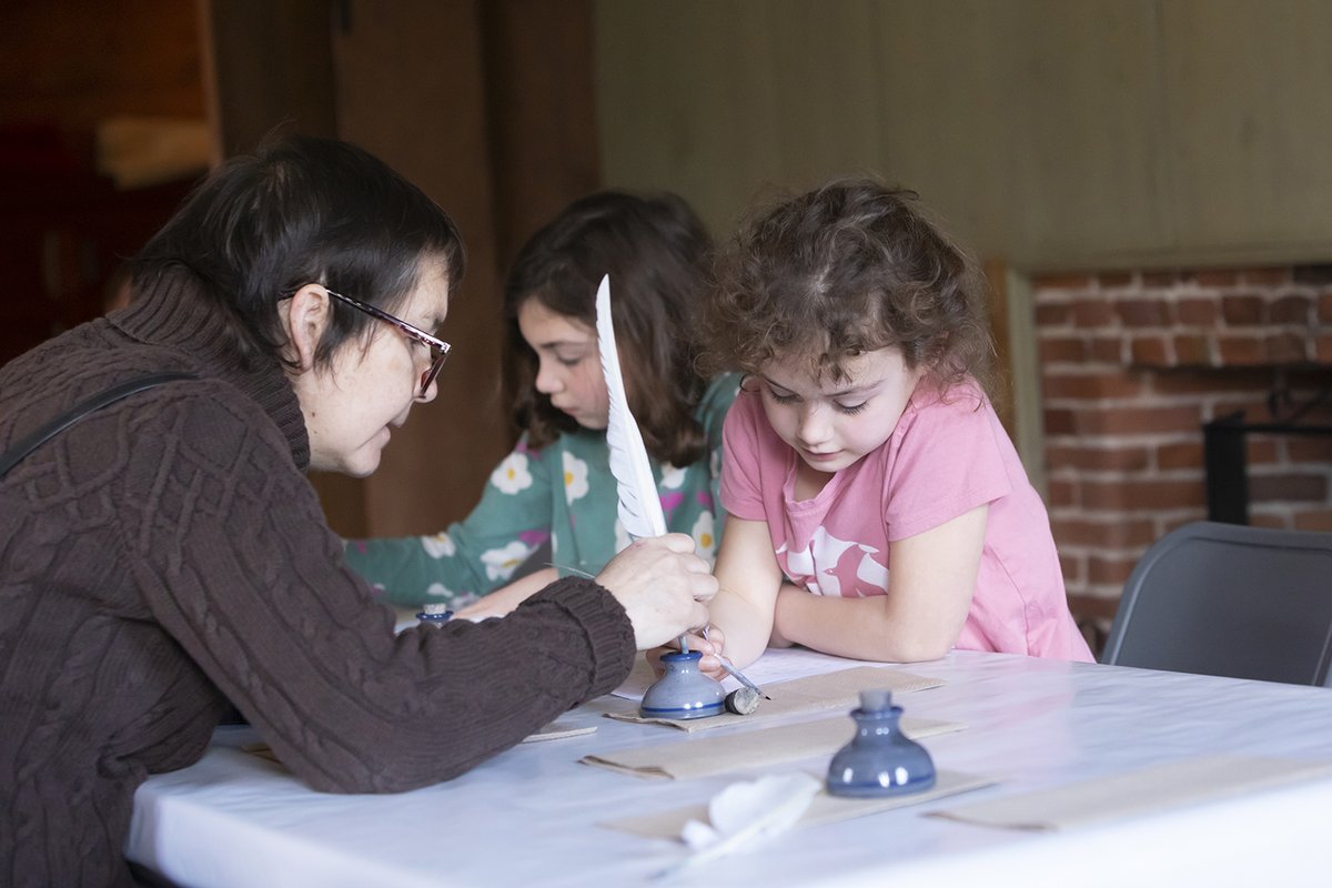 The History Workshop at Historic Deerfield will be open from February 17 to 21 from 10 a.m. to 3 p.m. with special activities like playing with clay marbles, writing with quill pens, carding wool, and taking part in a fun "ice fishing" activity.

Tickets: historic-deerfield.org/events/februar…