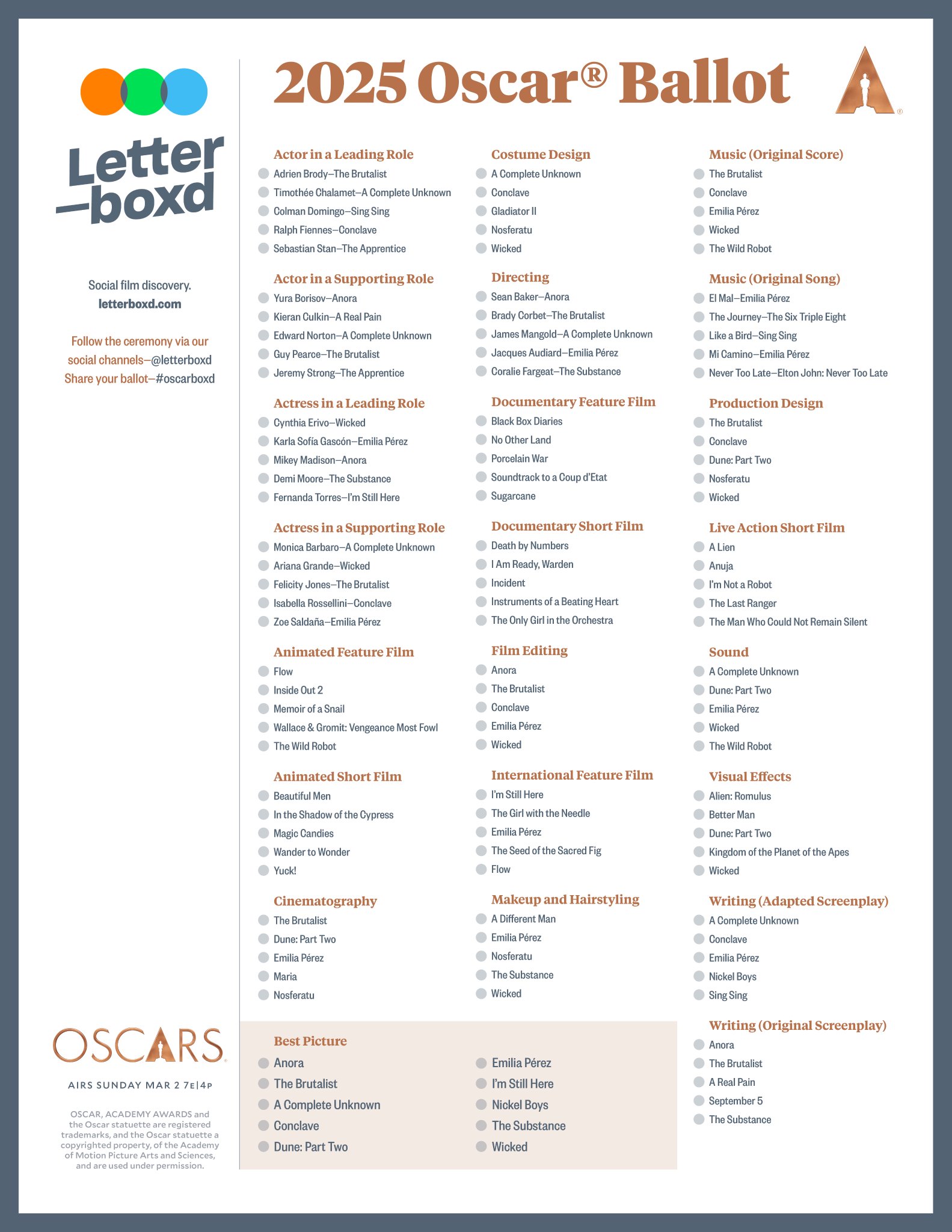 Letterboxd on X: letterboxd-on-x-the-letterboxd-2025-oscar-ballot-is-now-available-to-download-pdf-https-t-co-ra9gatfq0g-png-https-t-co-boponqqsdf-jpg-https-t-co-lqkj45eej3-oscars-oscars2025-https-t-co-1g7exwli1t-x
