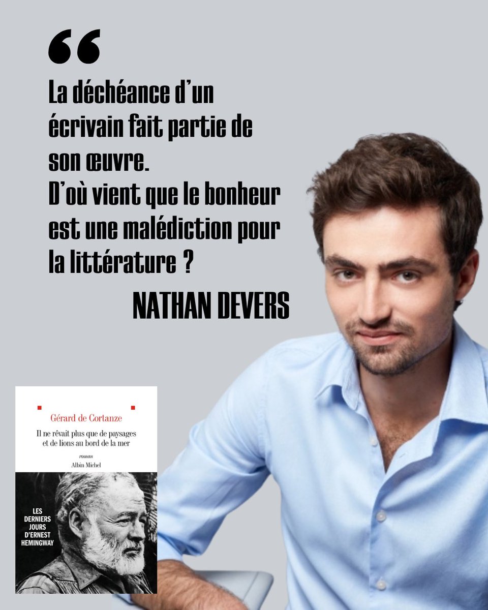 👉 La chronique de Nathan Devers sur le nouveau livre de Gérard de Cortanze, « Il ne rêvait plus que de paysages et de lion au bord de la mer » (Albin Michel). 

transfuge.fr/2025/02/13/la-…