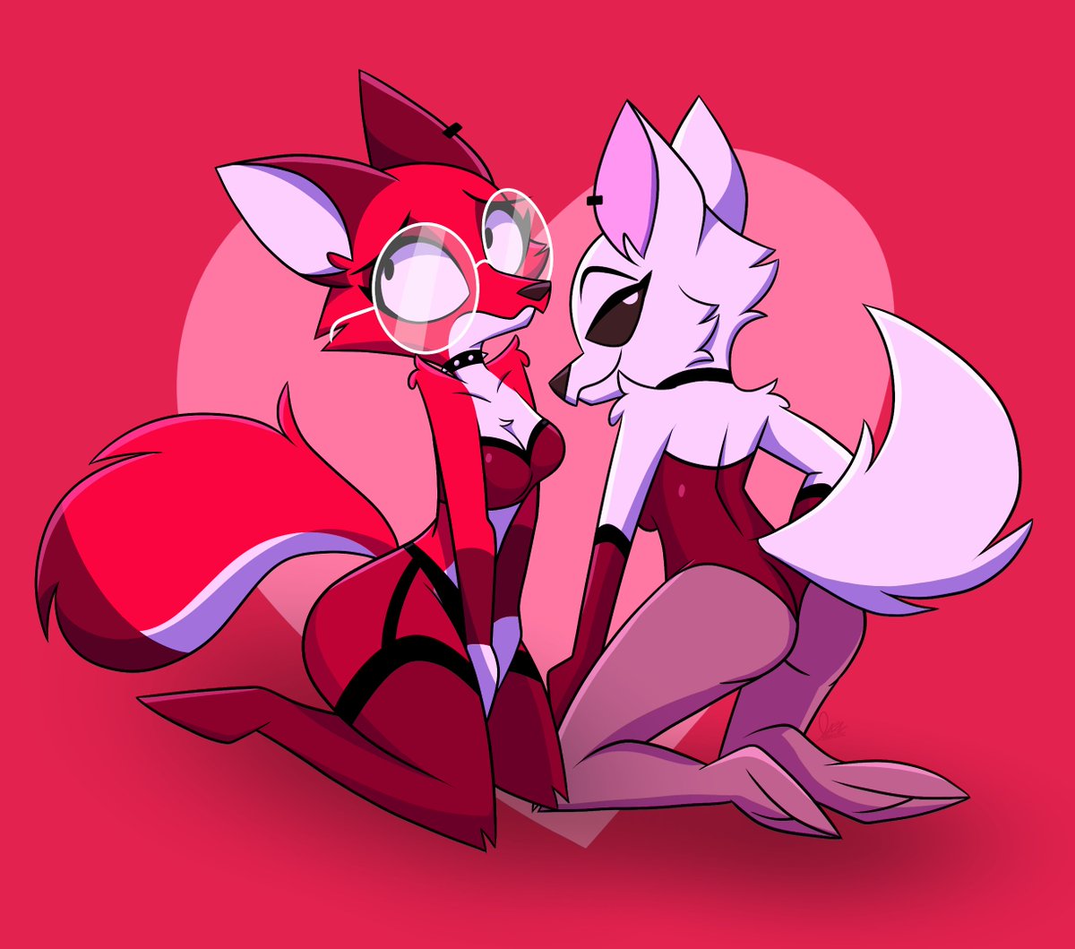 Other_Side_Show's tweet photo. Happy Valentines Day!🦊❤️‍🔥
#OtherSideShow https://t.co/d14ShsOrA8