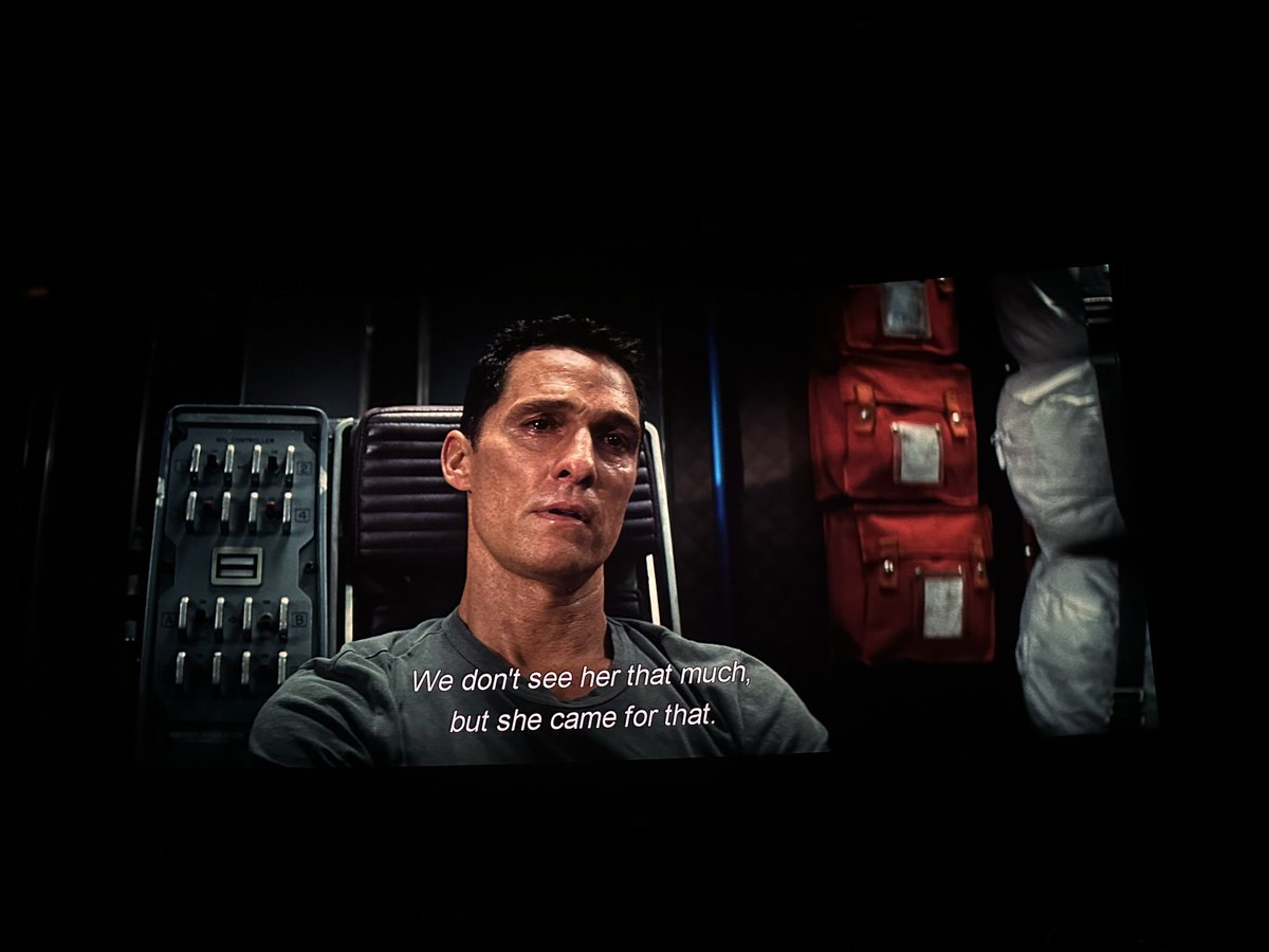 sushre's tweet image. Watched #Interstellar today at #prasadslargescreen #prasadspcx .
It was an exhilarating experience.
Been Manifesting this to watch on large screen ever since I discovered this movie. 
Finally happened .
Grateful for the experience.