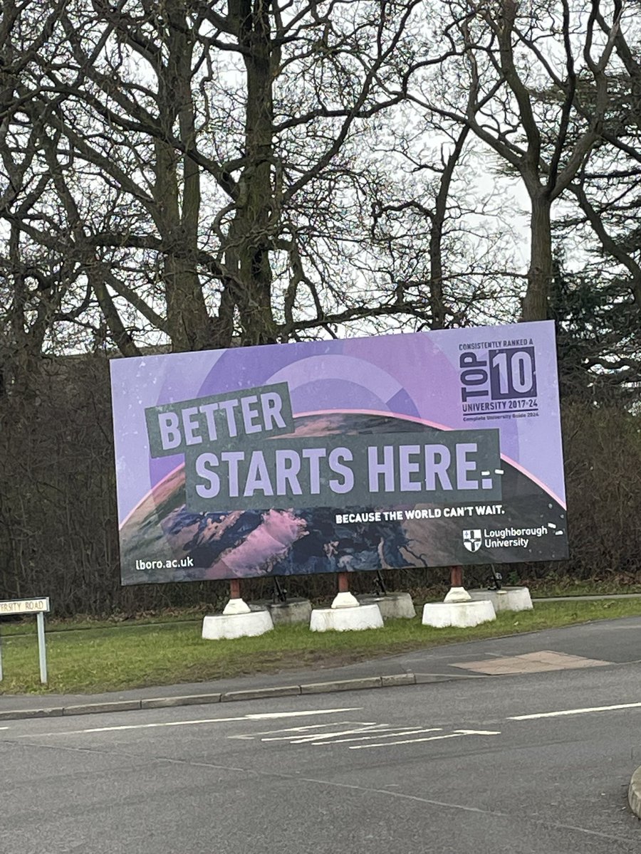 Thanks everyone for coming along today to #CRN2025 - fantastic to have so many people in the room who are committed to bringing about change in cricket &amp; whose research shows us how we can bring about that change.

An appropriate sign on campus as we move towards Cricket in 2035!