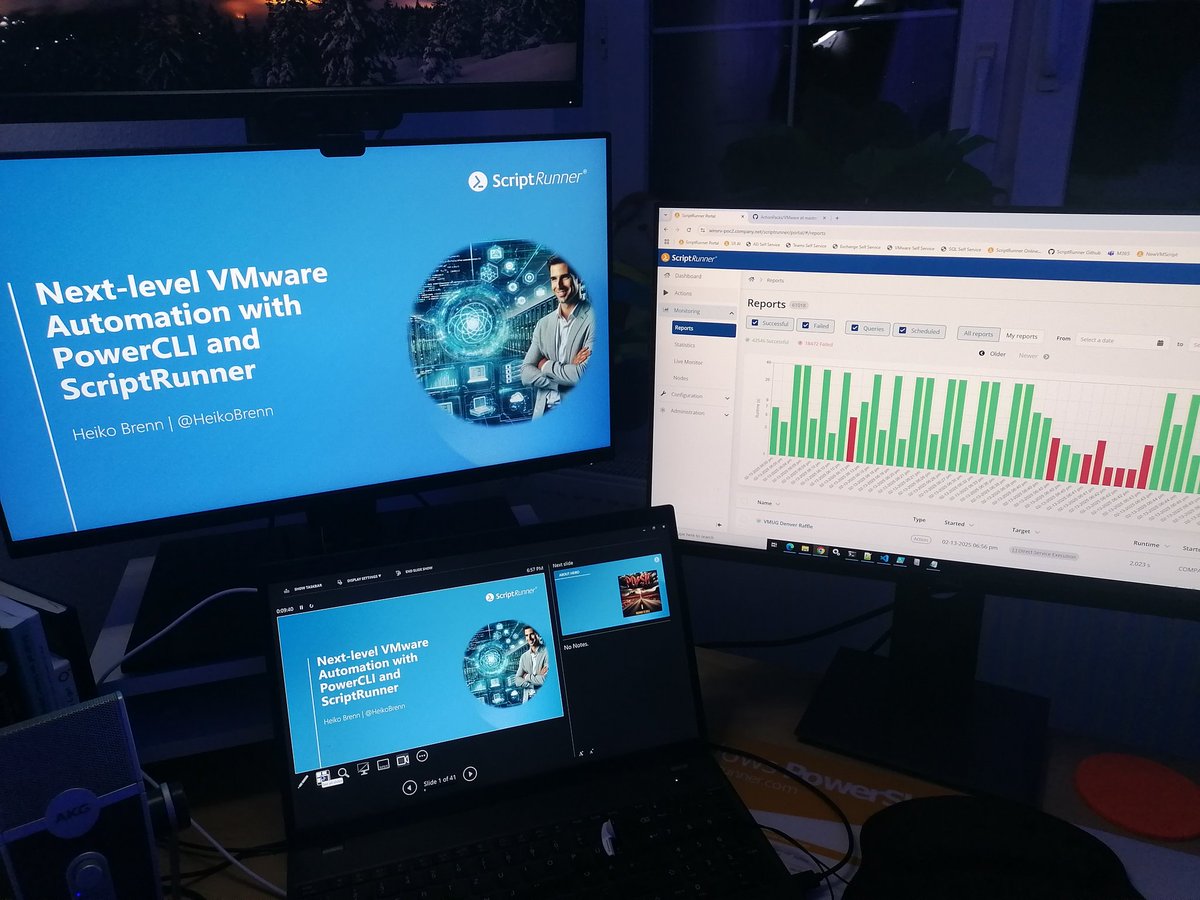 HeikoBrenn's tweet image. Getting ready for my @DenverVMUG session. #VMware #PowerCLI #PowerShell #ITautomation