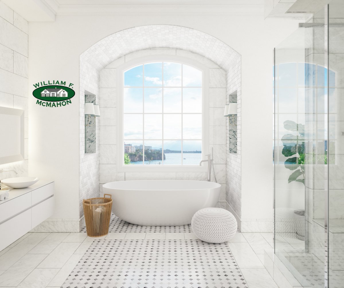 BillMcMahonGC's tweet photo. At William F. McMahon, we turn ordinary bathrooms into stunning retreats that combine elegance and functionality. From high-quality materials to impeccable attention to detail, every design is tailored to fit your lifestyle perfectly. 💡🔨 

Ready to transform your space into ... https://t.co/fumexYbybw