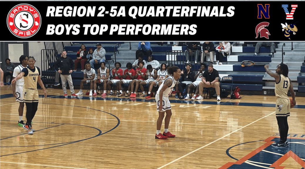 Kyle Sandy (@kylesandy355) on Twitter photo Region 2-5A Quarterfinals Boys Top Performers
<a href="/aiden_sweenor/">Aiden Sweenor</a> - <a href="/VHSWarhawkhoops/">Veterans Warhawks Boys Basketball</a>
Jaivyon Dawson
<a href="/Mullinax6Colby/">Colby Mullinax</a> - <a href="/tcchsyjboysbb/">@tcchsyjbasketball</a>
<a href="/charliedunbariv/">Charlie Dunbar IV</a>
<a href="/Jgaines011/">Jordan Gaines</a> - <a href="/EaglesNawfside/">Nawfside Eagles Basketball</a>
<a href="/TreseanSmith5/">Tresean Smith</a> - <a href="/coffee_trojans/">Coffee Trojans FB</a>
READ: sandysspiel.com/region-2-5a-qu… Region 2-5A Quarterfinals Boys Top Performers
<a href="/aiden_sweenor/">Aiden Sweenor</a> - <a href="/VHSWarhawkhoops/">Veterans Warhawks Boys Basketball</a>
Jaivyon Dawson
<a href="/Mullinax6Colby/">Colby Mullinax</a> - <a href="/tcchsyjboysbb/">@tcchsyjbasketball</a>
<a href="/charliedunbariv/">Charlie Dunbar IV</a>
<a href="/Jgaines011/">Jordan Gaines</a> - <a href="/EaglesNawfside/">Nawfside Eagles Basketball</a>
<a href="/TreseanSmith5/">Tresean Smith</a> - <a href="/coffee_trojans/">Coffee Trojans FB</a>
READ: sandysspiel.com/region-2-5a-qu…