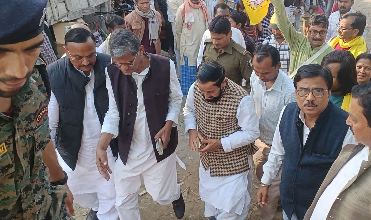 DevendraYadavMP's tweet image. समता जनसंवाद यात्रा के तीसरे दिन सहरसा जिला में !