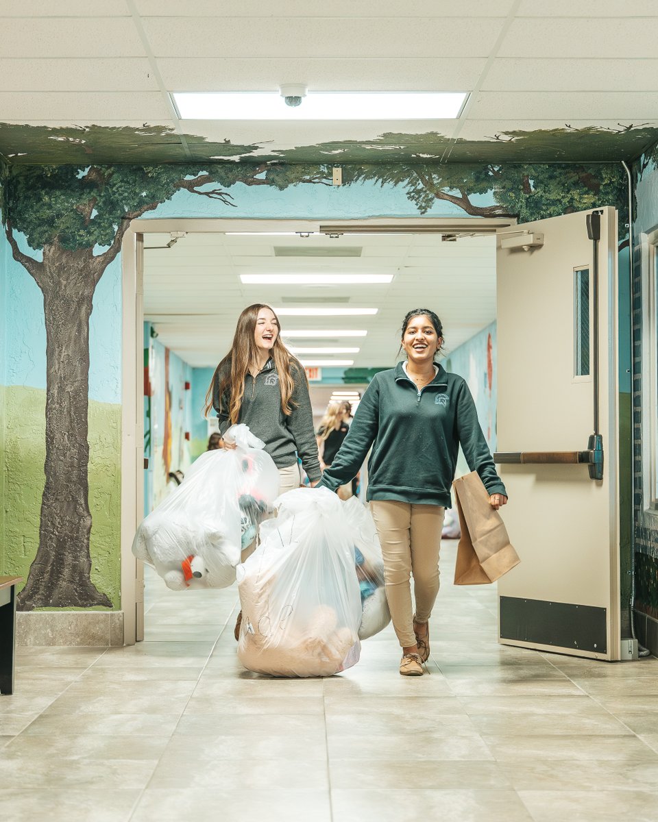 Today, some of our high school students delivered Candy Grams and Stuffies to our Beacon Campus kids. It's always so great to see our bigs giving to our littles!