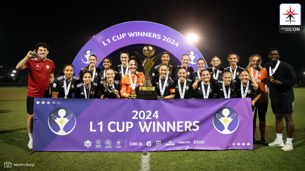 League1 Ontario, Women’s Division 🇨🇦 (@l1owomens) on Twitter photo The excitement is building for this season’s L1 Cup. 🏆
<a href="/FCLondon/">FC London Soccer</a> lifted the women's trophy in 2024, beating North Toronto 2️⃣-1️⃣ in the final. 🏟️
Here is the album from that game 👉 l1o.ca/L1CupWF24
#L1ONSteppingUp #ThrowbackThursday #TBT The excitement is building for this season’s L1 Cup. 🏆
<a href="/FCLondon/">FC London Soccer</a> lifted the women's trophy in 2024, beating North Toronto 2️⃣-1️⃣ in the final. 🏟️
Here is the album from that game 👉 l1o.ca/L1CupWF24
#L1ONSteppingUp #ThrowbackThursday #TBT