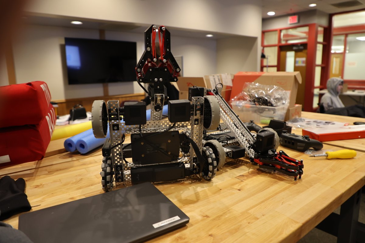 Vex Robotics Version of the Reefscape competition will be brought to Middle schools to showcase First Robotics #VEX #reefscape #First #Firstrobotics #Ulsterboces #Team7718Robots